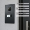 GOLIATH Hybrid IP Video Türsprechanlage - Anthrazit - 2-Fam - 2x 10" HD - Unterputz - 180°