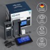 GOLIATH Basic 2-Draht BUS Türsprechanlage | FullHD | 7" Monitor | Schwarz | RFID & Keypad | Aufputz