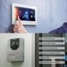 GOLIATH PRO IP Türsprechanlage - 1-Familienhaus - 2x 7 Zoll - Silber – APP- 180°- Aufputz