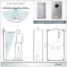 GOLIATH PRO IP Türsprechanlage -1 Familienhaus Set - 10 Zoll HD - 180° Kamera- Unterputz- APP