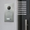GOLIATH PRO IP Türsprechanlage -1 Familienhaus Set - 10 Zoll HD - 180° Kamera- Unterputz- APP