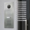 GOLIATH PRO IP Türsprechanlage - 1-Familienhaus - 2x 10 Zoll HD -  Unterputz - 180 Grad- RFID-APP
