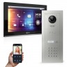 GOLIATH PRO IP Türsprechanlage - 1-Familienhaus - 2x 10 Zoll HD -  Unterputz - 180 Grad- RFID-APP