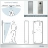 GOLIATH PRO IP Türsprechanlage - 1-Familienhaus - 2x 10 Zoll HD -  Unterputz - 180 Grad- RFID-APP