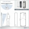 GOLIATH PRO IP Türsprechanlage - 1-Familienhaus - 2x 10 Zoll HD - Fingerprint - 180° Kamera- APP