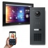 GOLIATH PRO IP Türsprechanlage - 1-Familienhaus - 10 Zoll HD - Keypad - Anthrazit- 180° Kamera
