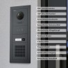 GOLIATH PRO IP Türsprechanlage - 1-Familienhaus - 10 Zoll HD - Keypad - Anthrazit- 180° Kamera