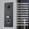 GOLIATH PRO IP Türsprechanlage -  1 Familienhaus – 10 Zoll HD- Fingerprint - Anthrazit - Unterputz - 180°