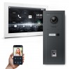 GOLIATH PRO IP Türsprechanlage -  1-Familienhaus – 10 Zoll HD - Fingerprint- Anthrazit - Unterputz - 180°
